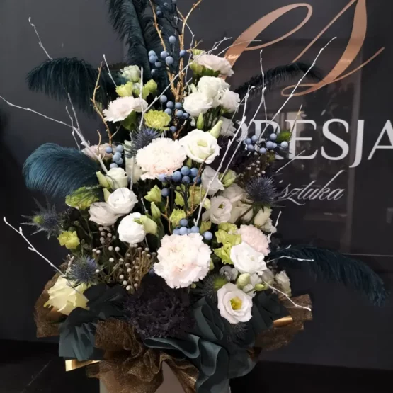 Flower Box Szmaragdowy